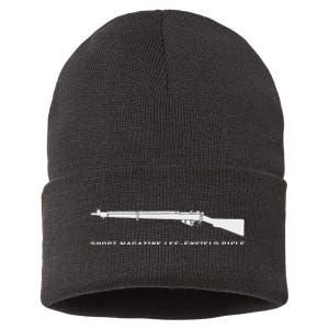 Short Magazine Lee Enfield Rifle British Wwi Weapon Sustainable Knit Beanie