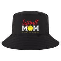 Softball Mom Like A Regular Mom Only Cooler Design Cool Gift Cool Comfort Performance Bucket Hat