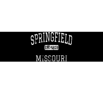 Springfield Missouri Mo Vintage Bumper Sticker