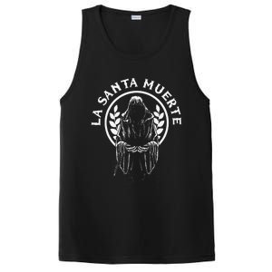 Santa Muerte Mexico Calavera Skeleton Skull Death Mexican PosiCharge Competitor Tank