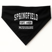 Springfield Missouri Mo Vintage Established Sports USA-Made Doggie Bandana