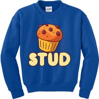 Stud Muffin Muffin Cake Baker Great Gift Kids Sweatshirt