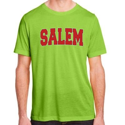 Salem Ma Massachusetts Varsity Style Usa Vintage Sports Gift Adult ChromaSoft Performance T-Shirt