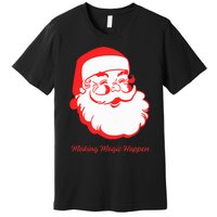 Santa Making Magic Happen  Classic  Premium T-Shirt