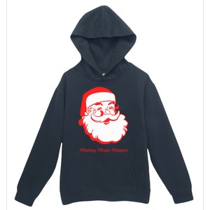 Santa Making Magic Happen  Classic  Urban Pullover Hoodie