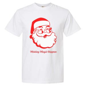 Santa Making Magic Happen  Classic  Garment-Dyed Heavyweight T-Shirt