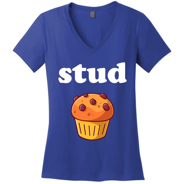 Stud Muffin Meaningful Gift Women's V-Neck T-Shirt