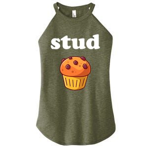 Stud Muffin Meaningful Gift Women's Perfect Tri Rocker Tank