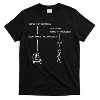Sudo Make Me Popcorn - Funny Programming Jokes T-Shirt