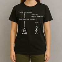 Sudo Make Me Popcorn - Funny Programming Jokes T-Shirt