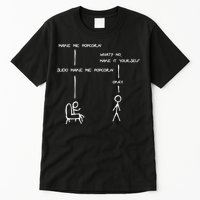 Sudo Make Me Popcorn - Funny Programming Jokes Tall T-Shirt