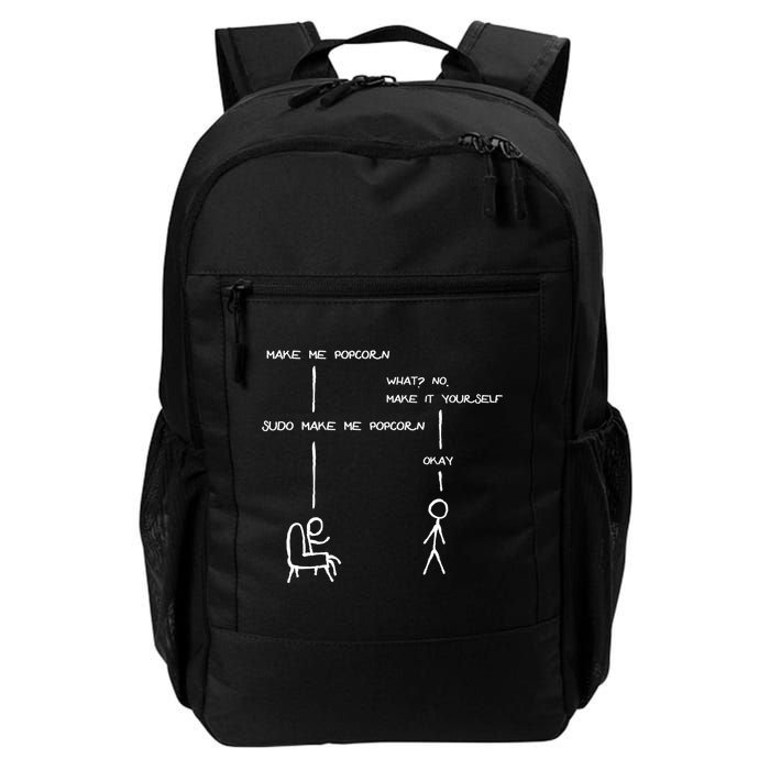 Sudo Make Me Popcorn - Funny Programming Jokes Backpack