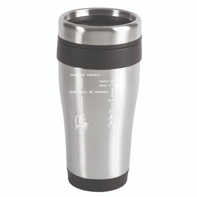 Sudo Make Me Popcorn - Funny Programming Jokes 16oz Travel Tumbler