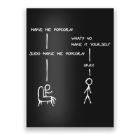 Sudo Make Me Popcorn - Funny Programming Jokes Poster