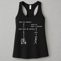 Sudo Make Me Popcorn - Funny Programming Jokes Womens Tank Top