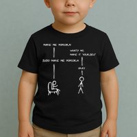 Sudo Make Me Popcorn - Funny Programming Jokes Toddler T-Shirt