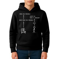 Sudo Make Me Popcorn - Funny Programming Jokes Kids Hoodie