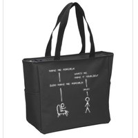 Sudo Make Me Popcorn - Funny Programming Jokes Zip Tote Bag