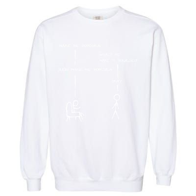 Sudo Make Me Popcorn - Funny Programming Jokes Garment-Dyed Sweatshirt