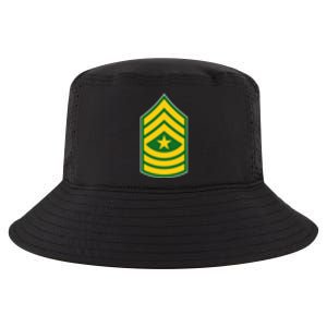 Sergeant Major Military Badge Cool Comfort Performance Bucket Hat