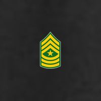 Sergeant Major Military Badge Cool Comfort Performance Bucket Hat