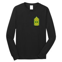 Sergeant Major Military Badge Long Sleeve Shirt