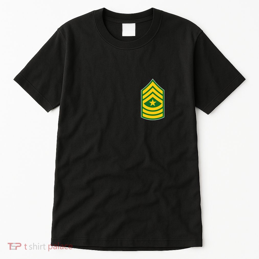 Sergeant Major Military Badge Tall T-Shirt
