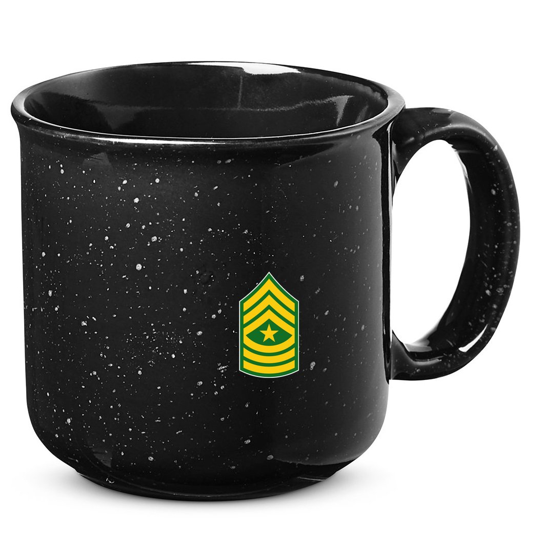 Sergeant Major Military Badge 15oz Campfire Ceramic Mug