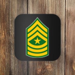 Sergeant Major Military Badge Coaster