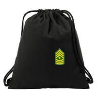 Sergeant Major Military Badge Drawstring Bag