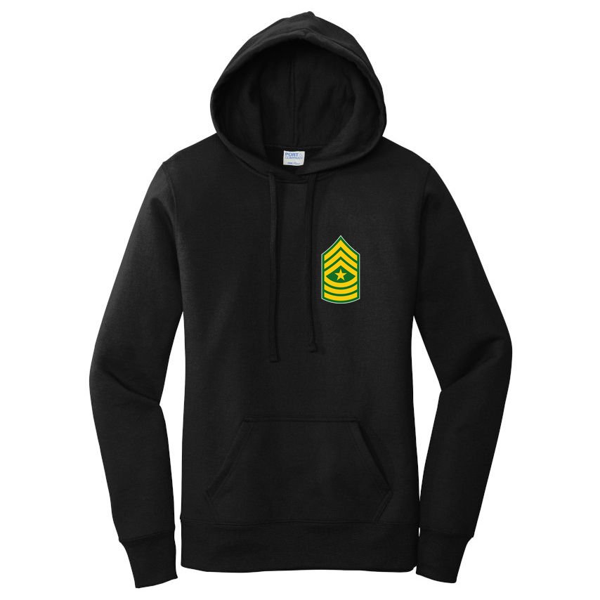Sergeant Major Military Badge Women's Pullover Hoodie