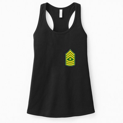 Sergeant Major Military Badge Womens Tank Top