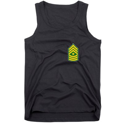 Sergeant Major Military Badge Tank Top