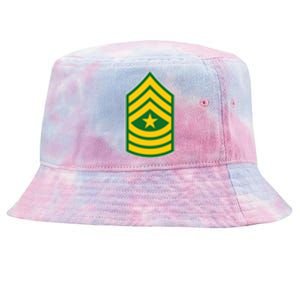 Sergeant Major Military Badge Tie-Dyed Bucket Hat