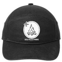 Sew Much More Summer Summer Camp Red Fire 7-Panel Snapback Hat