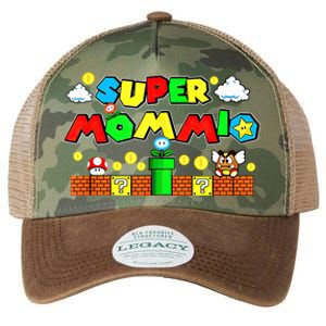 Super Mommio Mommy Mother Nerdy Video Gaming Love Meaningful Gift Legacy Tie Dye Trucker Hat