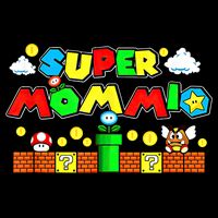 Super Mommio Mommy Mother Nerdy Video Gaming Love Meaningful Gift Doggie Tank