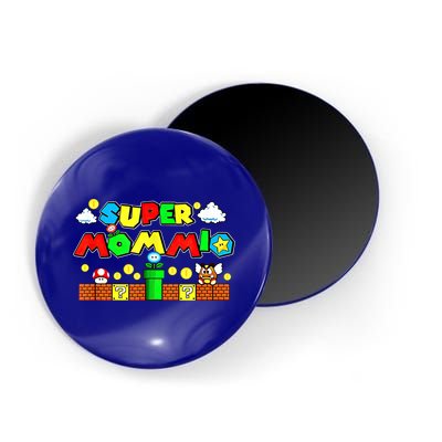 Super Mommio Mommy Mother Nerdy Video Gaming Love Meaningful Gift Magnet