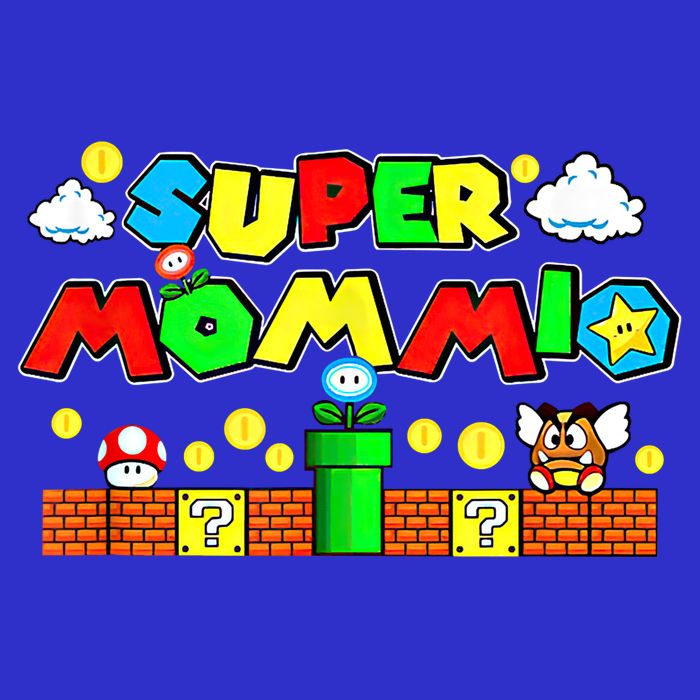 Super Mommio Mommy Mother Nerdy Video Gaming Love Meaningful Gift Toddler T-Shirt