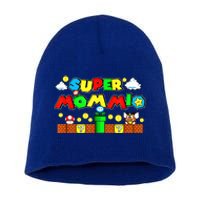 Super Mommio Mommy Mother Nerdy Video Gaming Love Meaningful Gift Short Acrylic Beanie