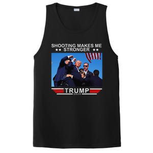 Shooting Makes Me Stronger Trump 2024 PosiCharge Competitor Tank