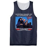 Shooting Makes Me Stronger Trump 2024 Mesh Reversible Basketball Jersey Tank