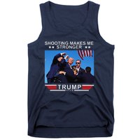 Shooting Makes Me Stronger Trump 2024 Tank Top