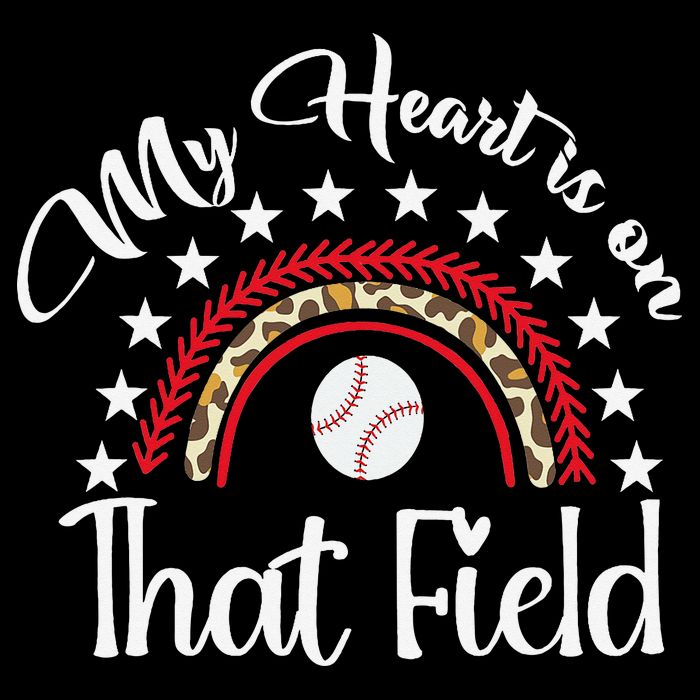 Softball Mom My Heart Is On That Field Women Mother Day Backpack