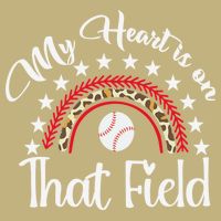 Softball Mom My Heart Is On That Field Women Mother Day Polo