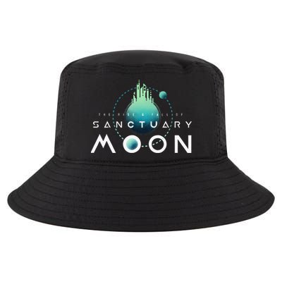 Sanctuary Moon Murderbot Funny Moon Space Science Fiction Cool Comfort Performance Bucket Hat