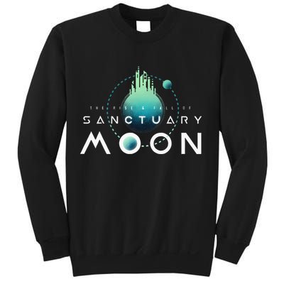 Sanctuary Moon Murderbot Funny Moon Space Science Fiction Sweatshirt