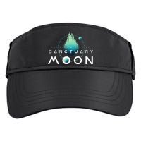 Sanctuary Moon Murderbot Funny Moon Space Science Fiction Adult Drive Performance Visor