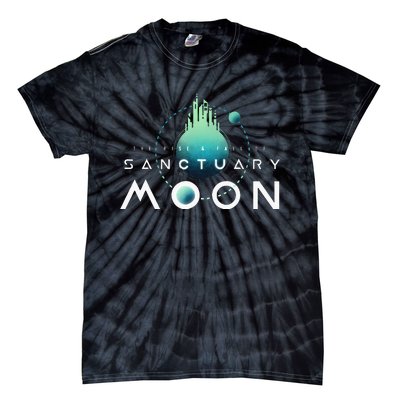 Sanctuary Moon Murderbot Funny Moon Space Science Fiction Tie-Dye T-Shirt