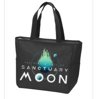 Sanctuary Moon Murderbot Funny Moon Space Science Fiction Zip Tote Bag